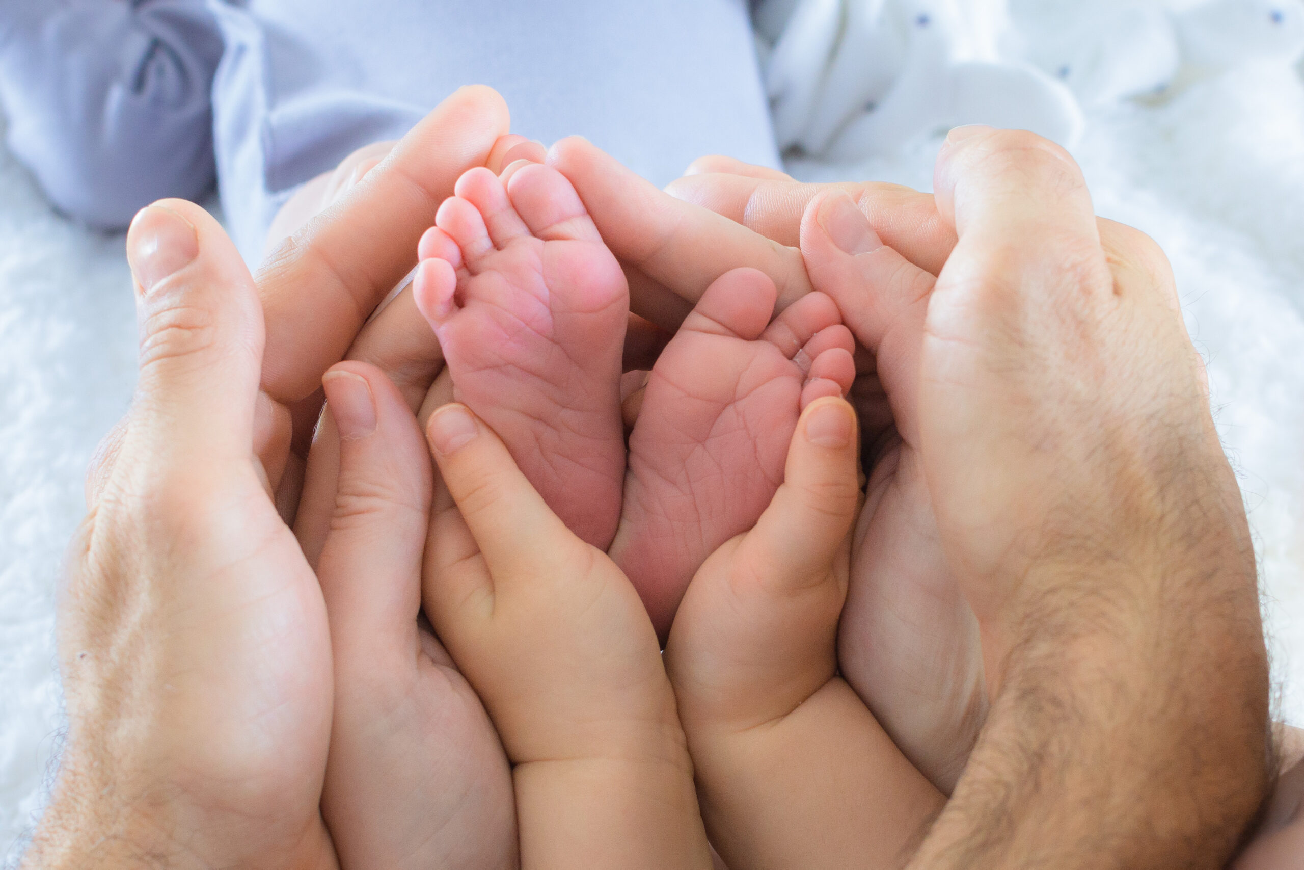 Photo bébé retour à la maison